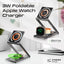 PROMATE Ultra-Slim Transparent Foldable MagSafe Wireless Charging Station - 15W