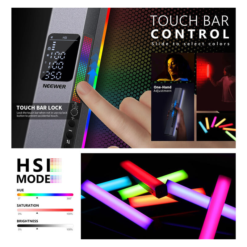 NEEWER RGB1 Magnetic Handheld Light Stick