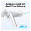 Anker Soundcore Liberty 5 Noise-Canceling Earbuds - In-Ear / Bluetooth 5.4 / White