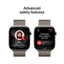 Apple Watch Series 11 - LTPO OLED / 64GB / 46mm / Bluetooth / Wi-Fi + Cellular / Small/Medium / Natural Titanium Case