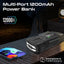 PROMATE High-Capacity Jump Starter 150PSI Air Compressor with 12000mAh Power bank & Flashlight