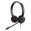 Jabra Evolve 20SE MS Stereo Headphone - Wired / USB-C/A / Black