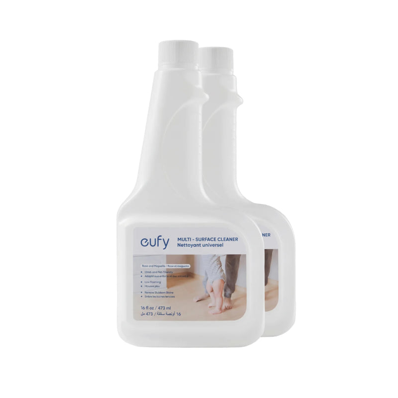 Eufy RoboVac Hard Floor Cleaning Solution for RoboVac Compatible with X10 Pro Omni, C20 Omni, X8 Pro, X8 Pro SES, X9 Pro, G10 Hybrid (Pack Of 2)
