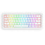 Redragon K730W RGB Pro Draconic V2 White 60% Gasket Wireless Mechanical Keyboard - Bluetooth / Wired / 2500mAh / White