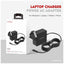 محول طاقة AC للابتوب إيرلدوم ET-PA02UK - 65 واط / 1.2 متر / أسود