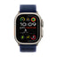 Apple Watch Ultra 2 (2024) - LTPO OLED / 64GB / 49mm / Small/Medium / Bluetooth / Wi-Fi / Cellular / Titanium Blue