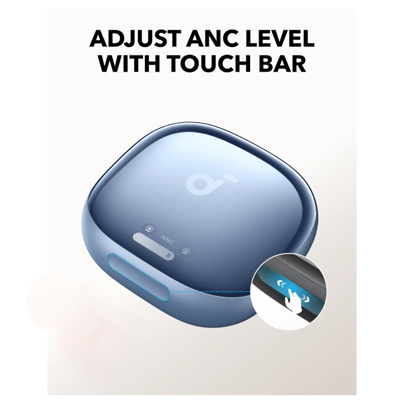 Anker Soundcore Liberty 4 Pro Noise-Canceling Earbuds - In-Ear / Bluetooth 5.3 / Blue