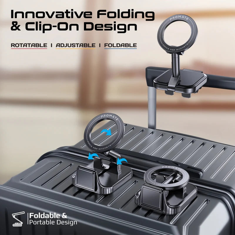 PROMATE 360° Rotatable MagSafe Smartphone Clip-on Mount