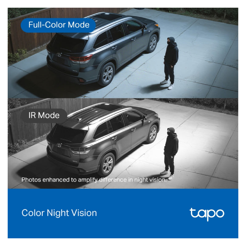 TP-Link Tapo C630 KIT Solar-Powered Pan/Tilt Security Camera Kit - 3K 5MP / Up to 15fps / Two-Way / AI Detection / Night Vision