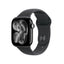 Apple Watch Series 11 - LTPO OLED / 64GB / 42mm / Bluetooth / Wi-Fi / Small/Medium / Jet Black Aluminum Case With Black