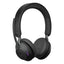 Jabra Evolve2 65 Link 380a UC Stereo Headphone - Wireless / Black