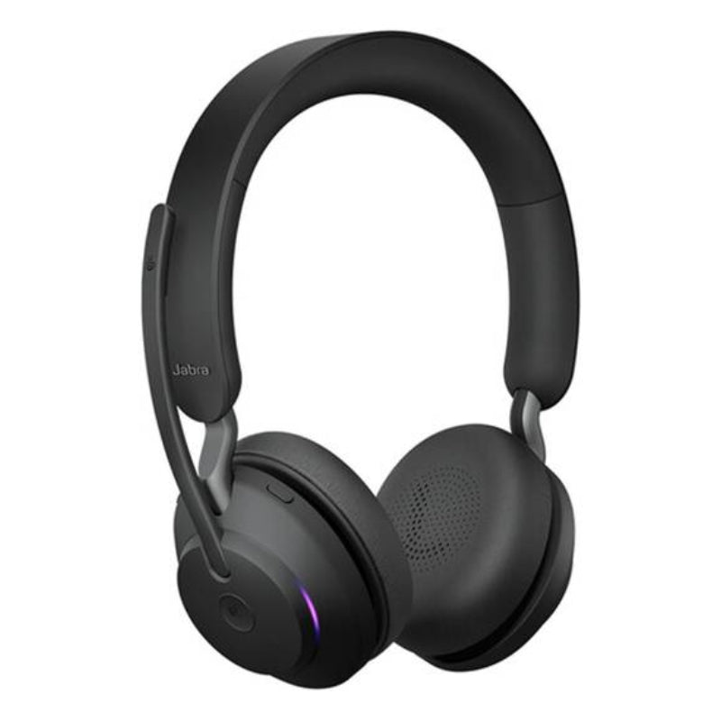 Jabra Evolve2 65 Link 380a UC Stereo Headphone - Wireless / Black