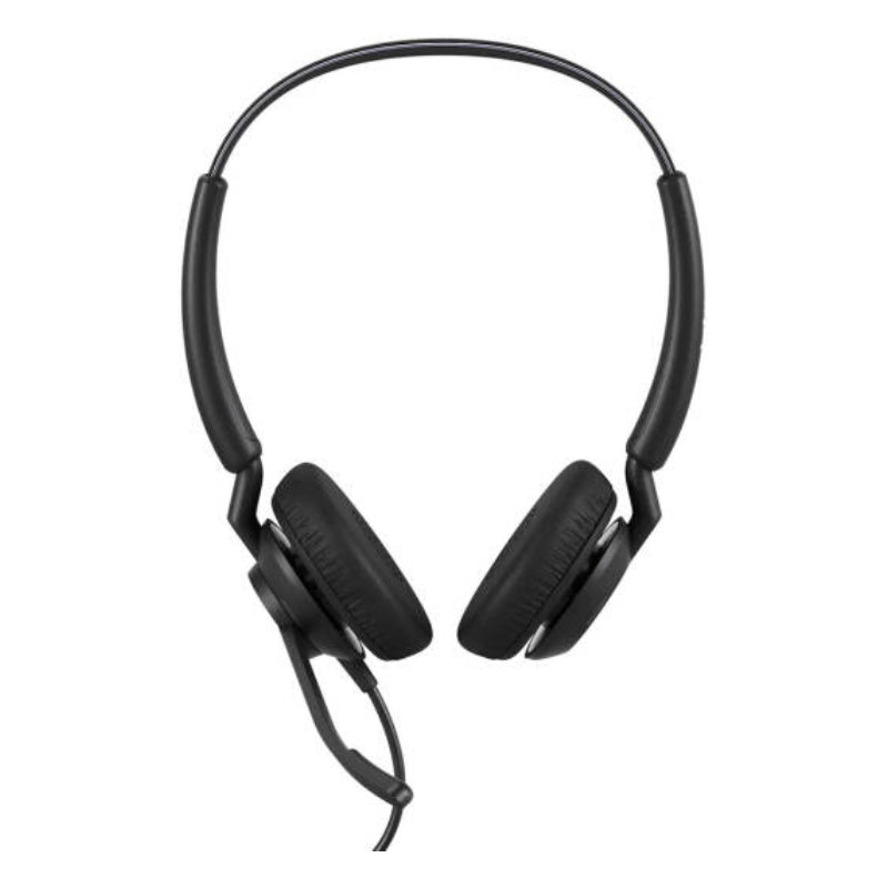 Jabra Engage 40 MS Stereo Headphone - Wired / USB-A/C / Black