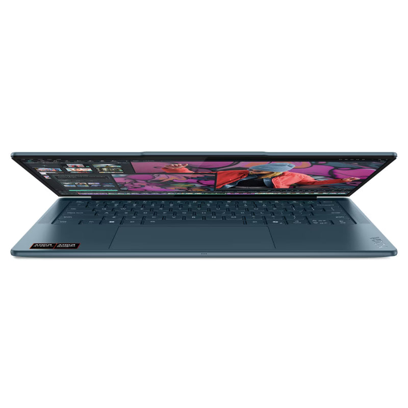 Lenovo Yoga Slim 7 Gen 10 Copilot+ PC - 14" WUXGA OLED / AMD Ryzen AI 7 350 / 32GB / 1TB (NVMe M.2 SSD) / AMD Radeon 860M / AI, up to 50 TOPS / Win 11 Home / 2YW / Arabic/English / Tidal Teal - Laptop