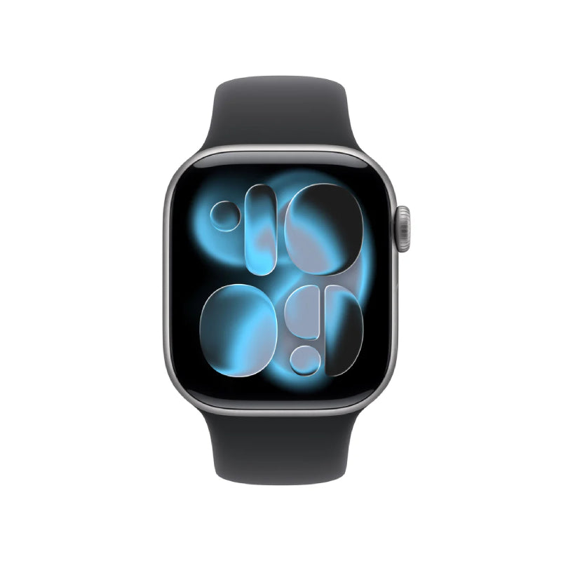 Apple Watch Series 11 - LTPO OLED / 64GB / 46mm / Bluetooth / Wi-Fi / Small/Medium / Space Grey Aluminum Case With
