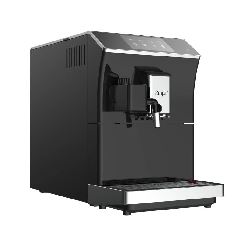 Emjoi Espresso & Milk Foaming System Machine - Black