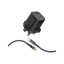 PROMATE Power Delivery Dual Port Adapter Combo with 60W USB-C Cable - USB-C / Black
