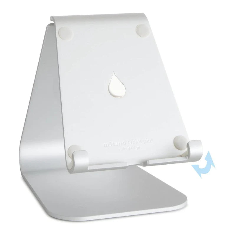 Bundle Offer - ZUGU iPad Pro 11 Gen 5/6 (2024-2025) Case - Pine + Rain Design mStand Tablet Plus iPad Stand - Silver