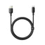 Baseus Silky USB-A to USB-C Fast Charging Cable - 1 Meter / Black