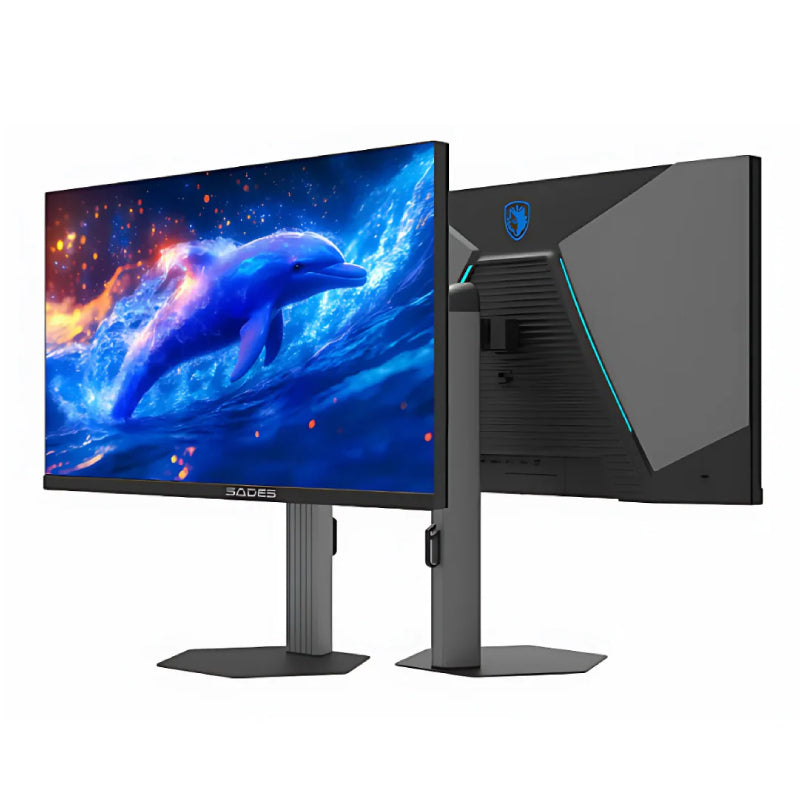 SADES BN-Dolphin SA-F01Q27 Gaming Monitor - 27" QHD / 0.5ms / 200Hz / HDMI 2.1 / DisplayPort 1.4 / Black