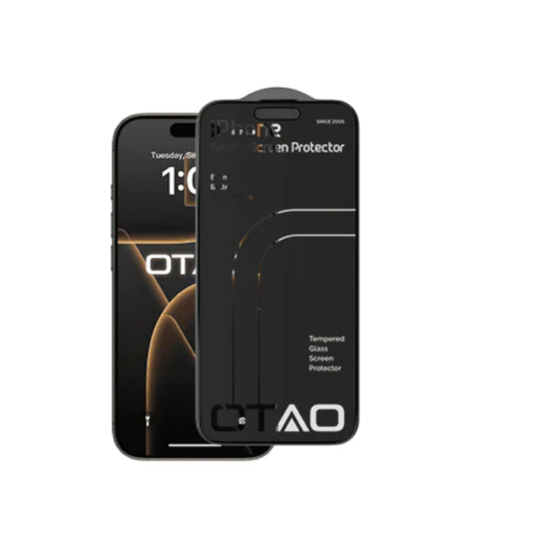 OTAO Rock Glass Anti-Privacy (Full Cover) Screen Protector for iPhone 17 Pro Max