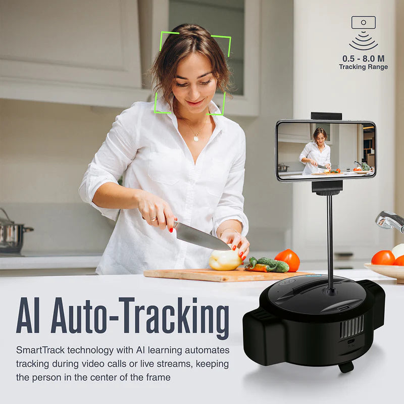 PROMATE SmartTrack HD Streaming Webcam - Black