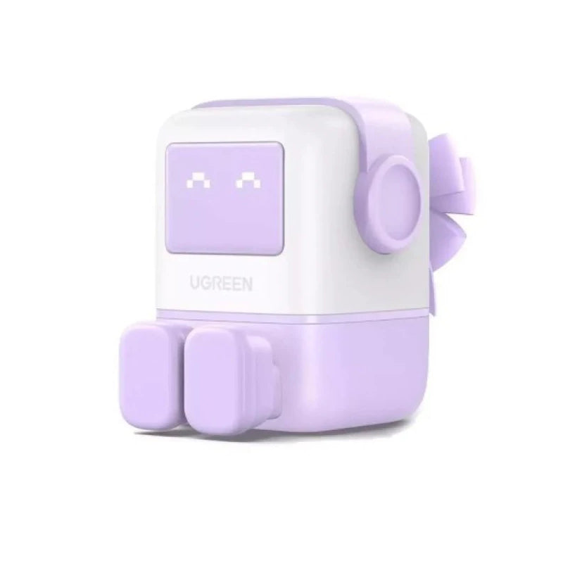 UGREEN Uno RG 65W 3-Port GaN Fast Charger UK - Purple