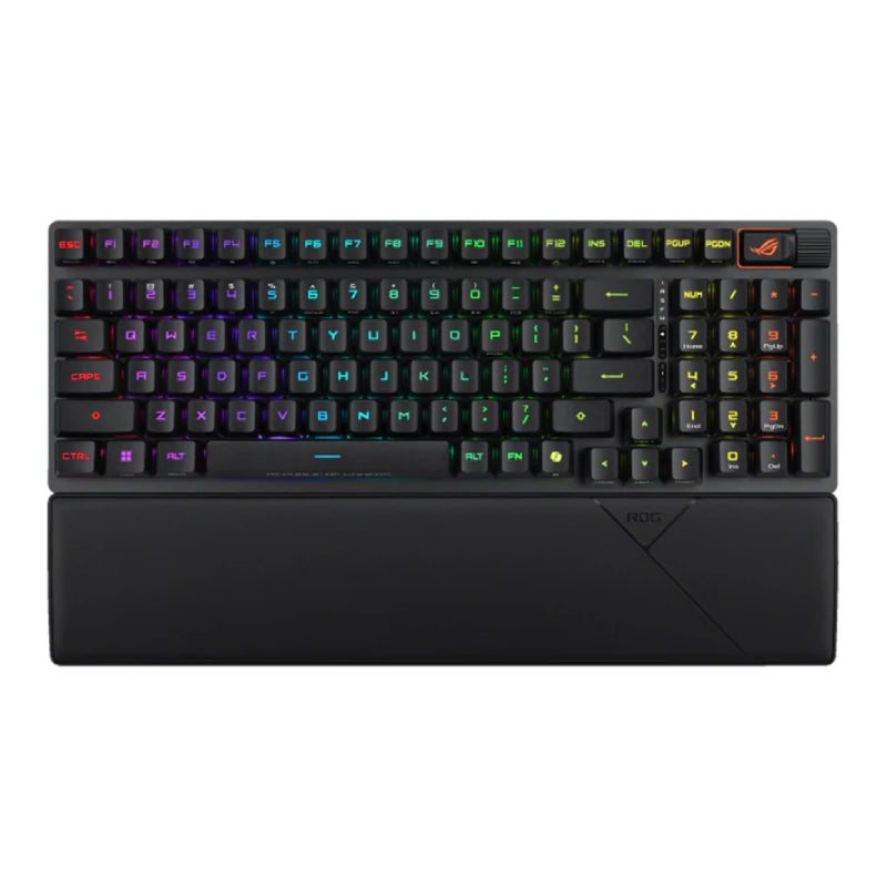 ASUS X902 SCOPE II 96 RX Wireless ABS Keycaps Gaming Keyboard Arabic - Black