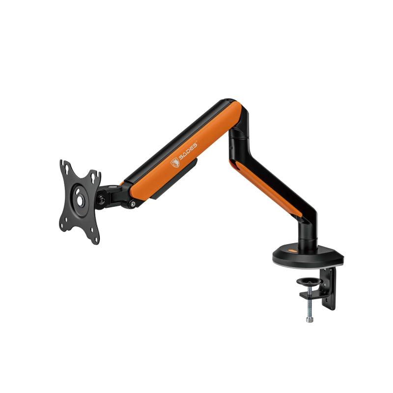 SADES Apep SA-MA02 Single Monitor Mount Arm (Max size 32"/9KG Per ARM) - Orange
