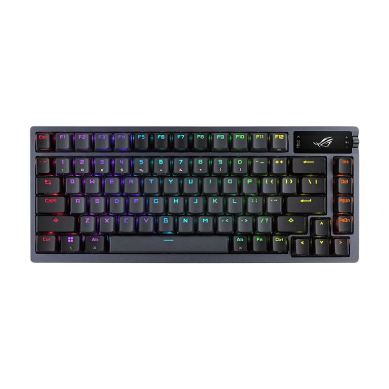 ASUS ROG AZOTH 75% RGB Wireless DIY Mechanical Gaming Keyboard EN/AR - Gunmetal