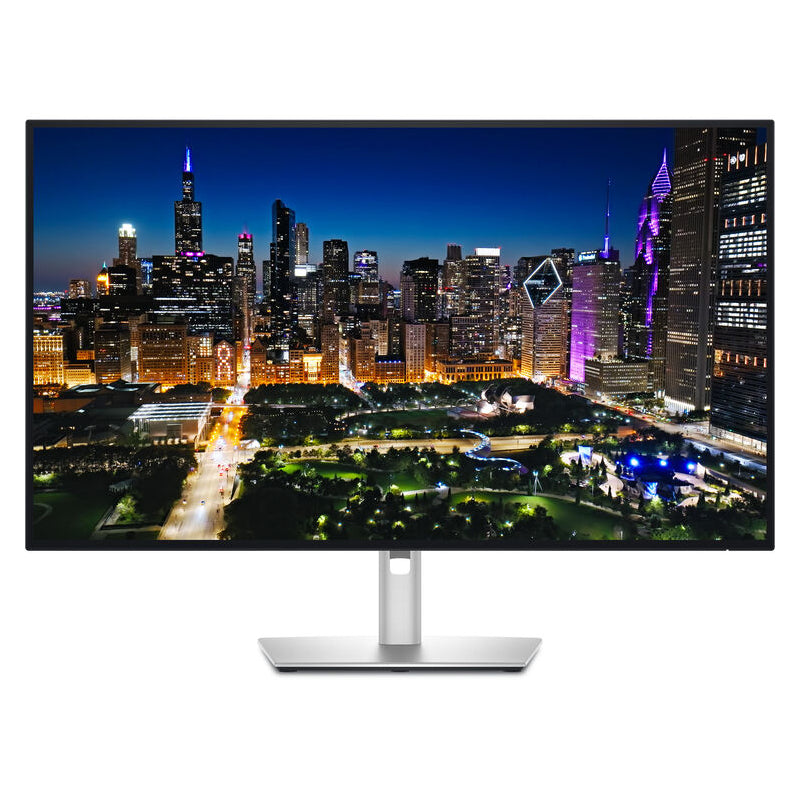 Dell UltraSharp 32 4K (U3225QE) Thunderbolt Hub Monitor - 32" 4K UHD / 5ms / 120Hz / HDMI 2.1/DisplayPort 1.4/USB-C/USB-A/LAN