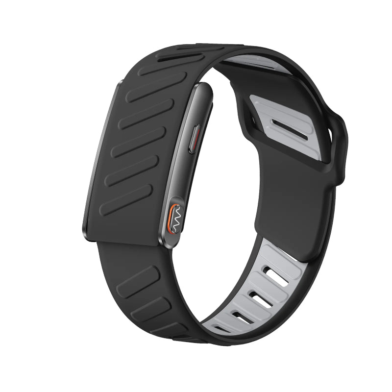 Pawa Riva Screenless Band With ECG Function - Bluetooth / 180mAh / Black