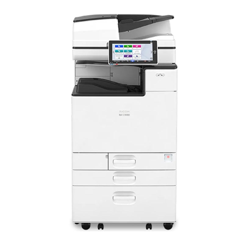 RICOH IM C3000 Printer - Up to 30ppm / 1200 x 1200 dpi / USB / LAN - Color Printer (KDT Certified) (Pre-Owned) (Including Delivery and Installation)