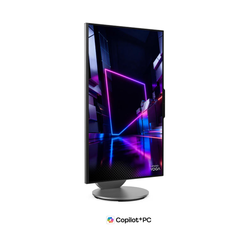 Lenovo Yoga 11 AIO Copilot+ PC - Ultra 7 356H / 32GB / 1TB (NVMe M.2 SSD) / 27" QHD (2560x1440) IPS / DOS (Without OS) / Arabic/English / 1YW / Luna Grey - Desktop