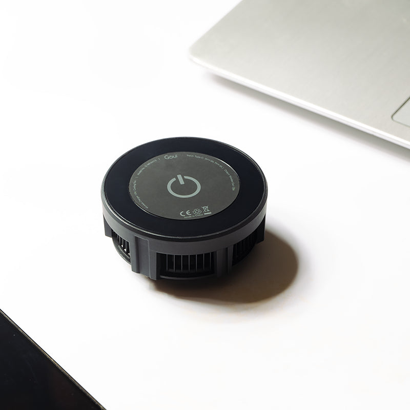 GOUI Magnetic Charger & Wireless Cooler - 15W / USB-C / Black