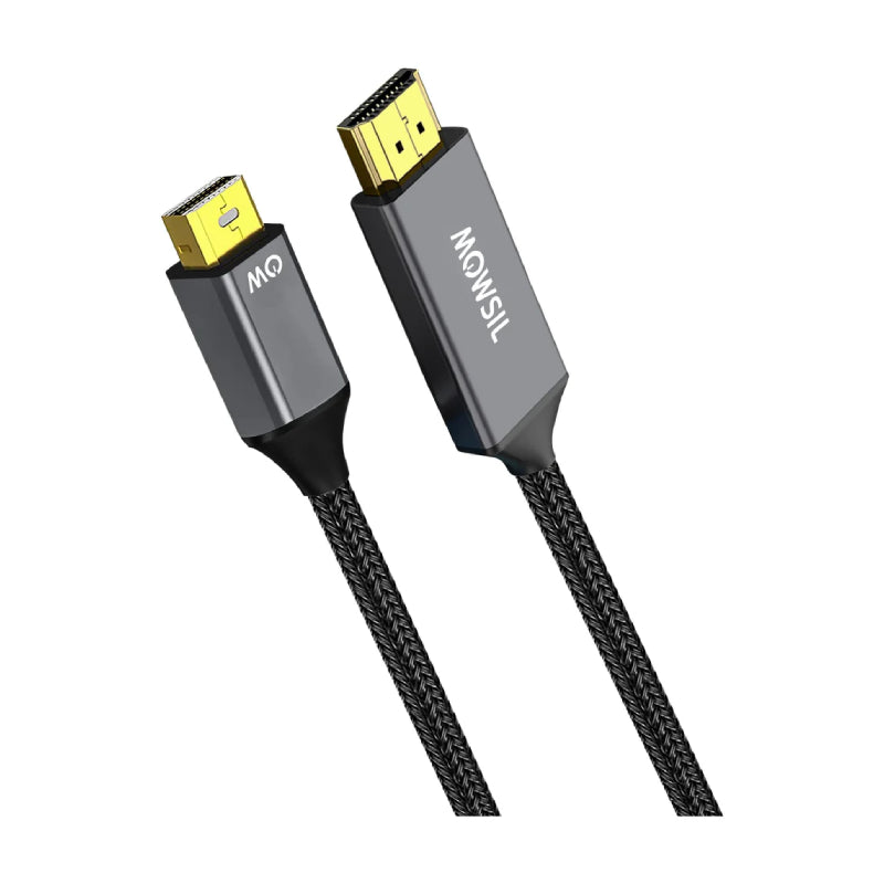 كابل موصيل ميني ديسبلاي بورت إلى HDMI، بدقة 4K / بطول 2 متر