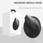 Earldom KM21 Ergonomic Vertical Mouse - Black
