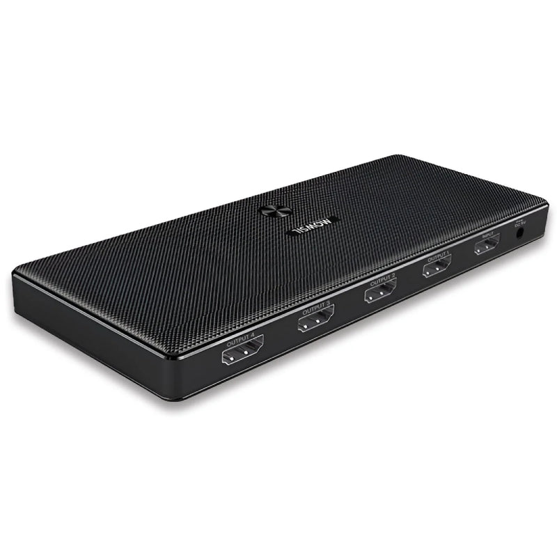 Mowsil HDMI 1-In-4 Splitter - 4K@60Hz / Black