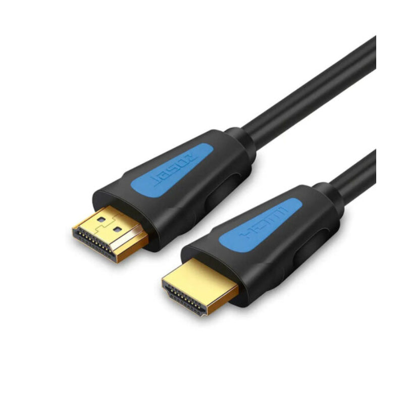 Jasoz T-A224 HDMI Cable Supports 4K@30Hz with Gold-Plated Connectors - 4K / 15 Meter / Black/Blue