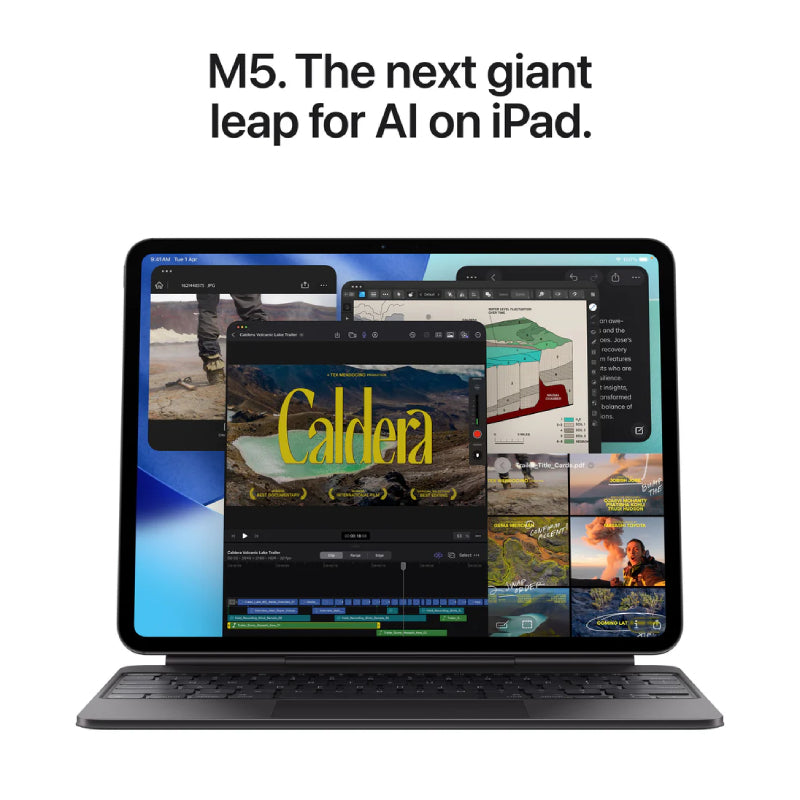 Apple iPad Pro M5 (2025) with Standard Glass / 13’’ / 512GB / Wi-Fi / SILVER Mobiles & Tablets > Tablets