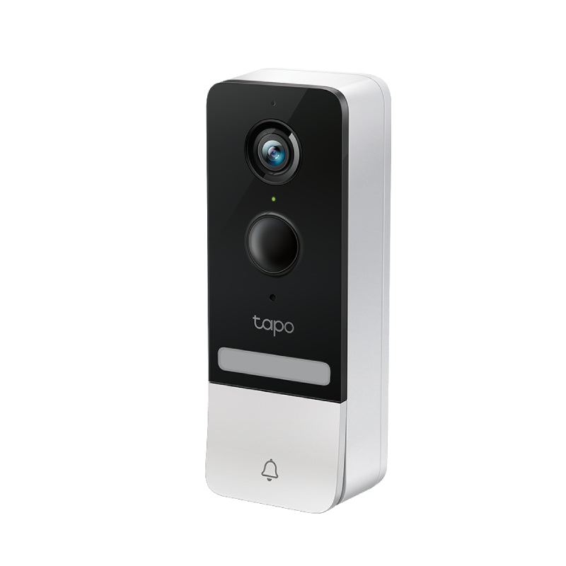 TP-Link (Tapo D230S1) Tapo Smart Battery Video Doorbell - 2K 5MP / Smart Detection / LAN