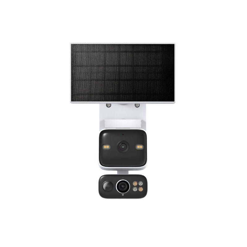 TP-Link Tapo C645D KIT Solar-Powered Dual-Lens Pan/Tilt Security Camera Kit - 2K 3MP / Up to 15fps / Two-Way / AI Detection / Night Vision