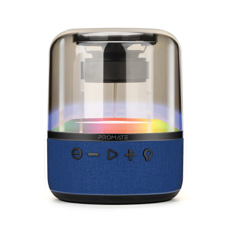 PROMATE HD LumiSound 360 Surround Sound Speaker - 10W / Bluetooth 5.0 / 1800mAh