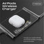 PROMATE Ultra-Slim Transparent AuraFold MagSafe Wireless Charging Station - 15W