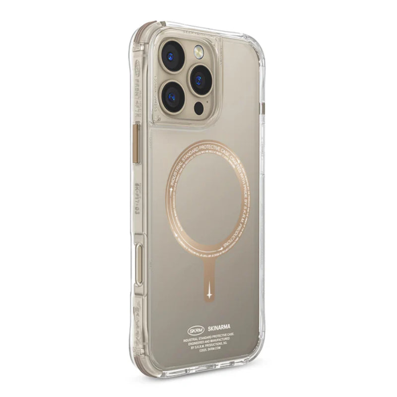 SKINARMA SAIDO Mag-Charge - iPhone 16 Pro / Champagne (Prime Edition) Accessories > Mobiles & Tablets > Mobiles >