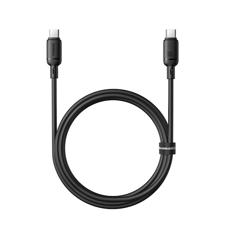 Baseus Silky Fast Charging Cable - 2 Meters / 100W / Black