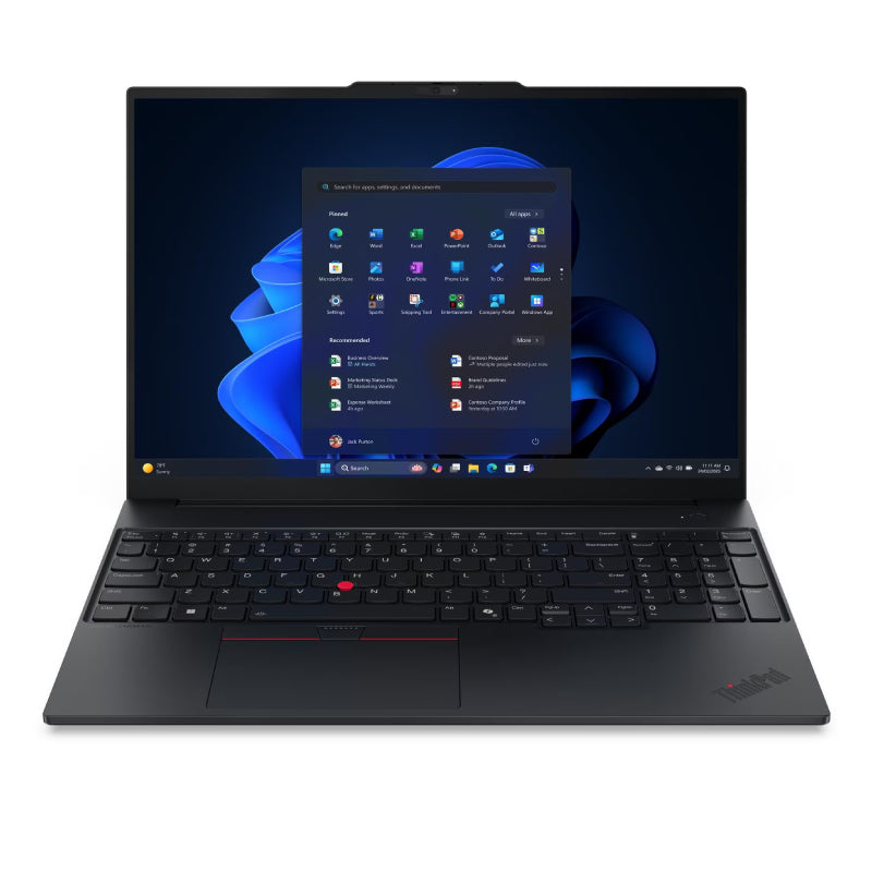 Lenovo ThinkPad E16 Gen 3 Copilot+ PC - 16.0" WUXGA / Ultra 7 256V / 16GB / 512GB (NVMe M.2 SSD) / Win 11 Pro / 1YW / Arabic/English / Lenovo 15.6" Laptop Casual Toploader