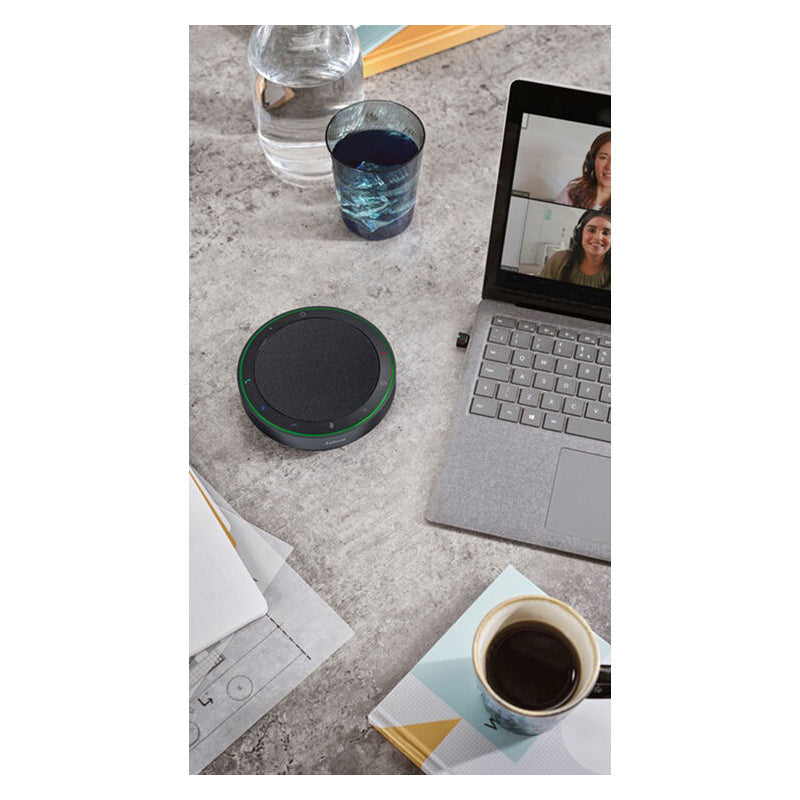 Jabra Speak2 75 Conferencing Speakerphone with Link 380 USB-C Adapter for Unified Communications