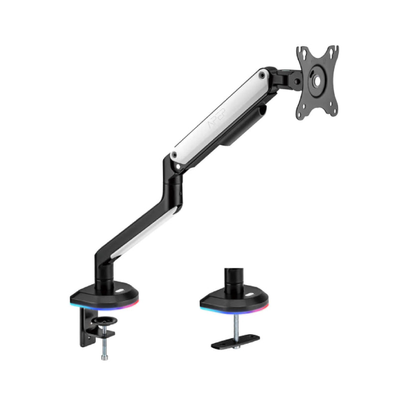 SADES Apep SA-MA02 Single Monitor Mount Arm (Max size 32"/9KG Per ARM) - White