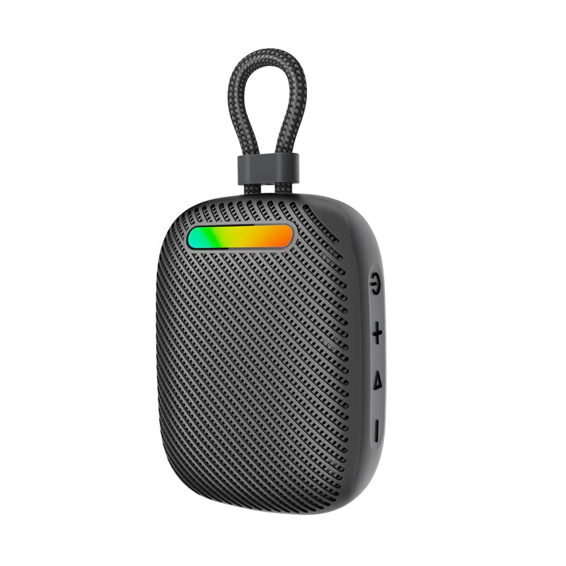 PROMATE CrystalSound 7W High-Definition Wireless Speaker - 1800mAh / Bluetooth 5.4 / Black